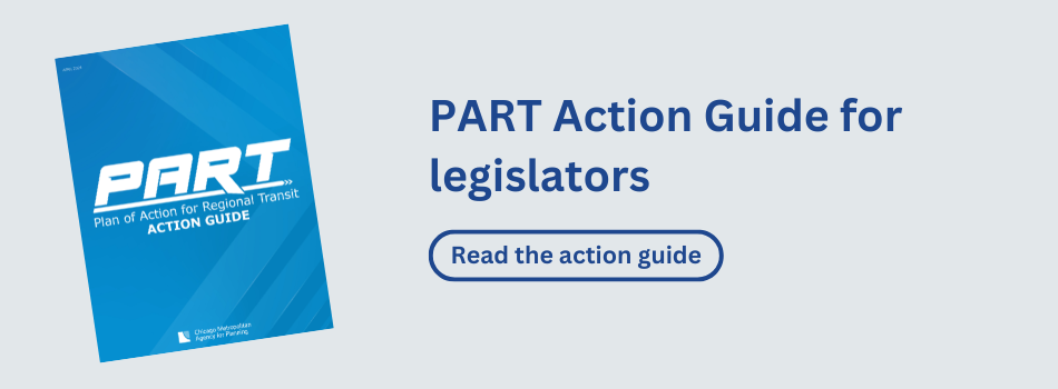 PART action guide for legislators. Read action guide. Guide cover